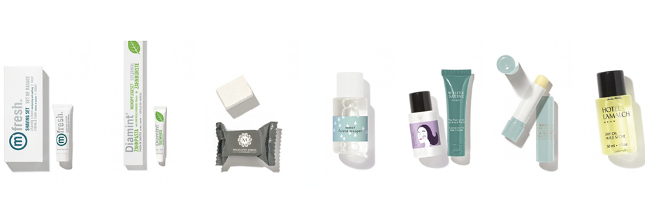 Eine Vielzahl von Hautpflegeprodukten, darunter Seren, Lotionen und Reinigungsseifen in verschiedenen Verpackungsdesigns und Farben, übersichtlich angeordnet.