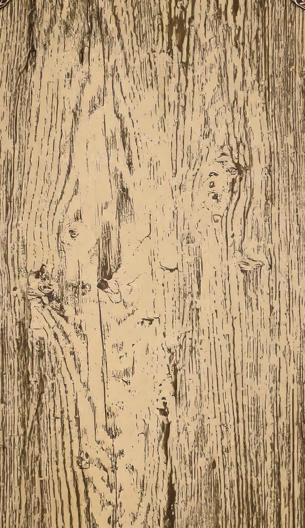 Una texture ravvicinata di venature del legno chiaro, che mette in risalto linee e nodi in un motivo naturale.